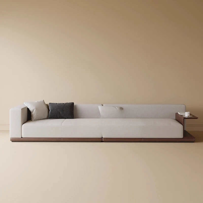 European Nordic Living Room Sofas Minimalist Beige Single Boneless Living Room Sofas Soft Modular Meuble Salon Furniture Home