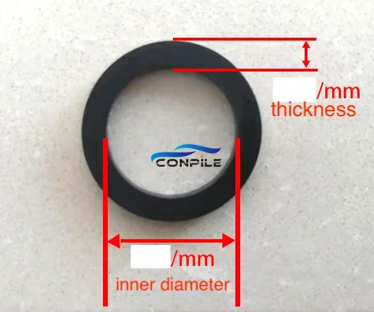 1pc idle tire wheel belt loop Idler rubber ring for cassette deck recorder tape stereo audio player for akai Pinch Tire