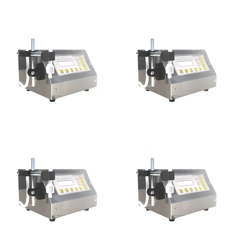 GFK-160 Semi-Automatic Desktop Round Plastic Spray Bottle Milk Drink Oil Perfume Water Juice Liquid Filling Machine