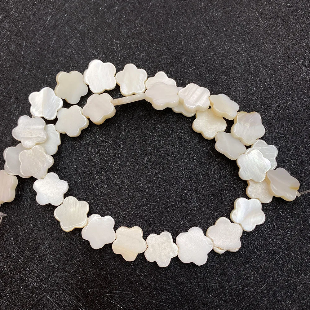 Natural Freshwater Shell Heart-shaped Mother-of-pearl Shells Loose Beads Jewelry Making DIY Necklace Bracelet Earrings Accessory