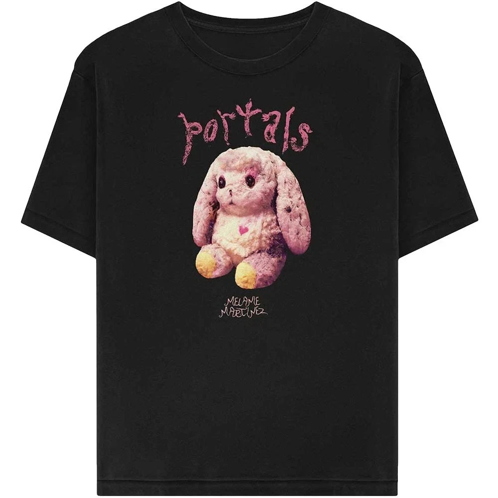 Melanie Martinez Portals album Bunny unisex cotton shirt summer fashion O-Neck Short Sleeve Grammy music Men's Tshirt fan gifts