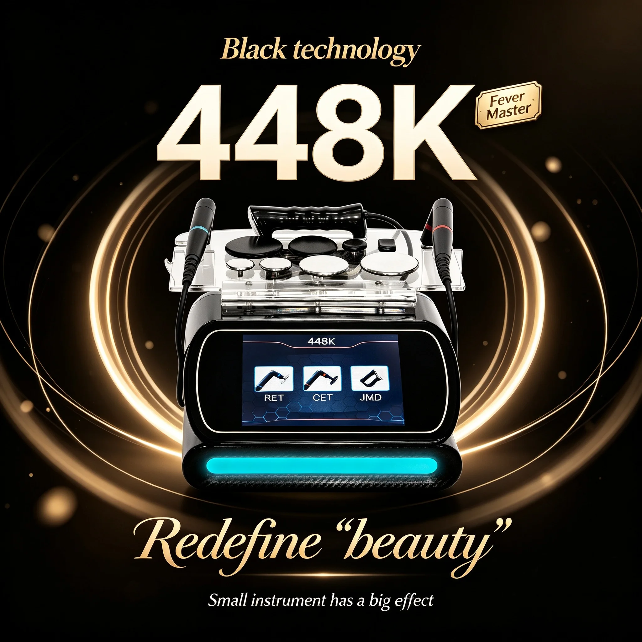 3 in 1 448KHZ RF Tecar Therapy RET CET Diathermy Body Sliming Machine Pain Relief Skin Tightening INDIBA Deep Care