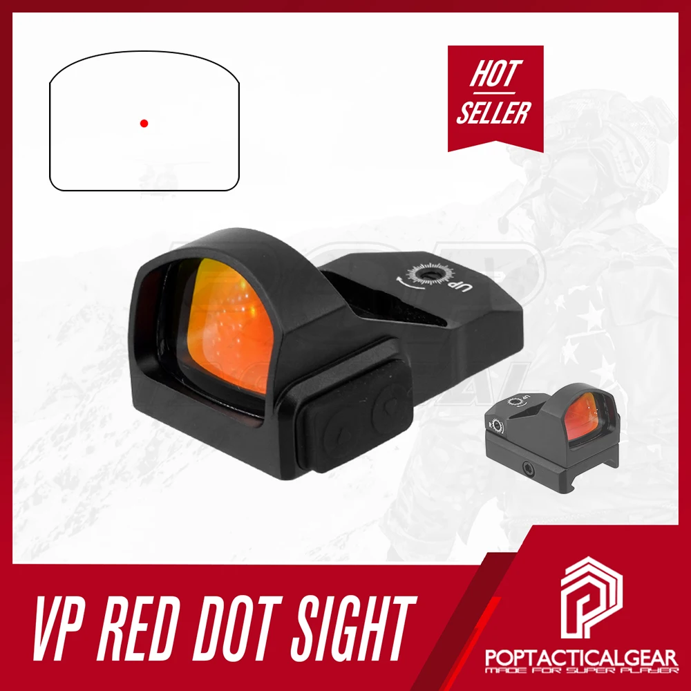 

VPER 3MOA Red Dot Reflex Sight with Full Original Markings for Rifle and Pistol Hunting Airsoft Tactical Wargame Mil Spec