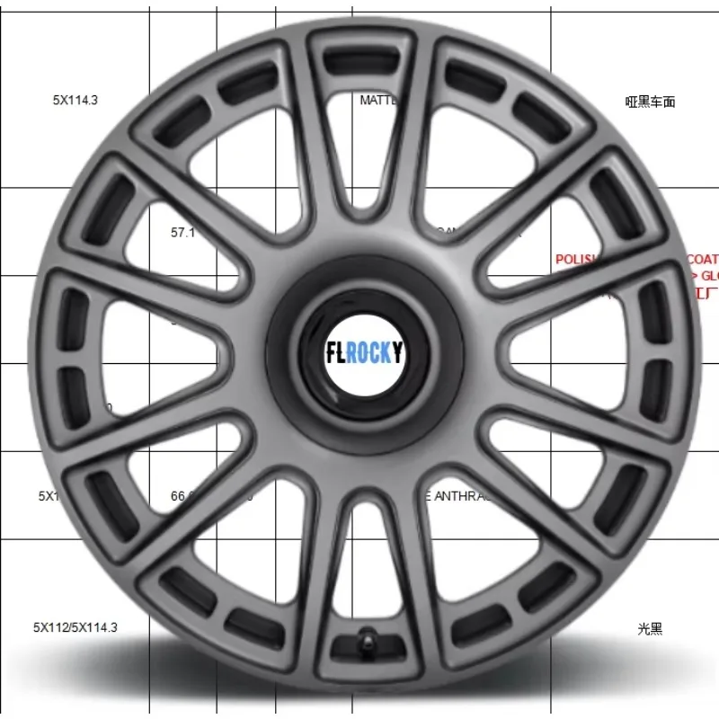 Custom Forged Alloy Wheels High Performance Fine Polishing Super Light Auto Rims Private Label Car Wheel Hub