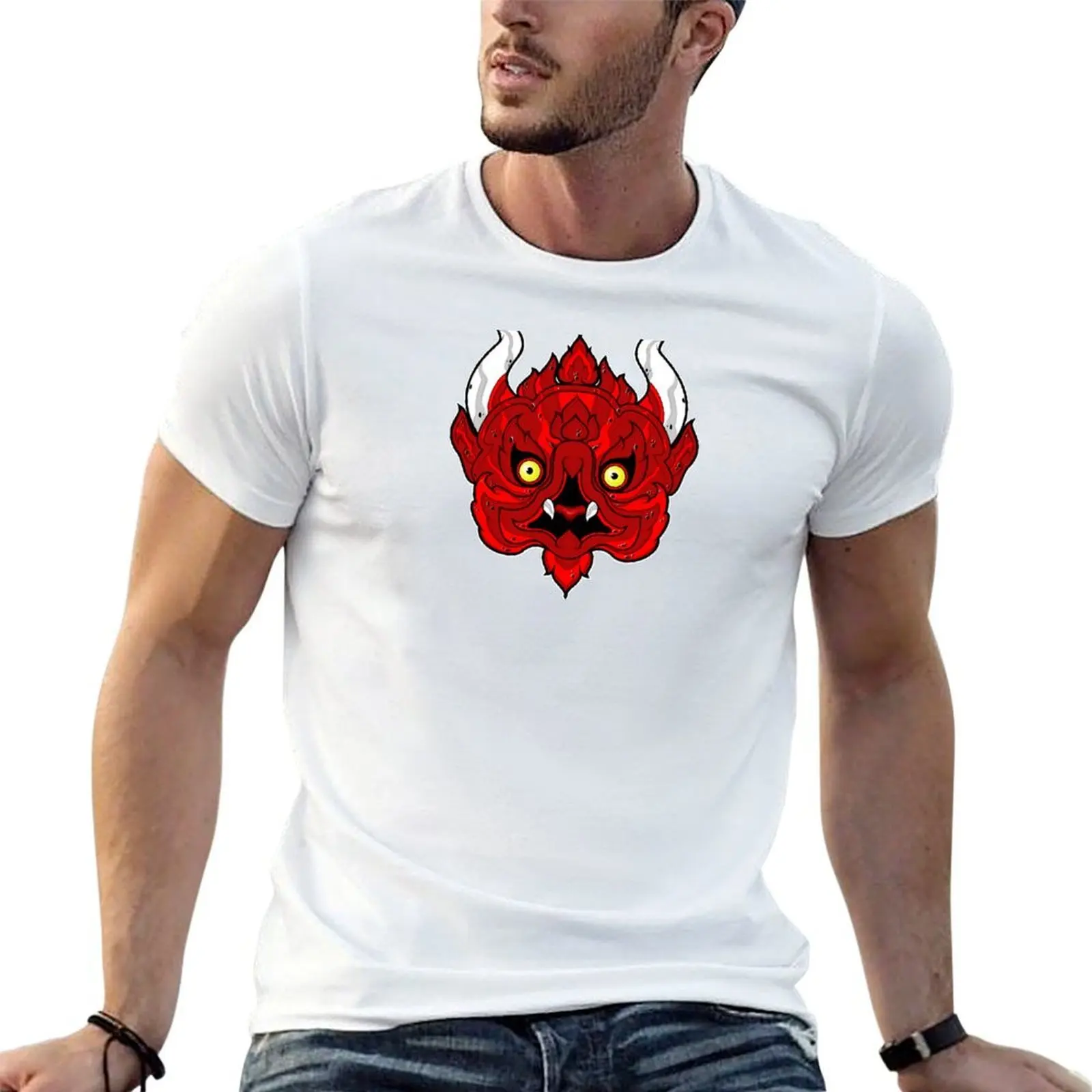 Garuda horn, Lord of the air. T-Shirt quick drying cotton graphic tees mens t shirt graphic
