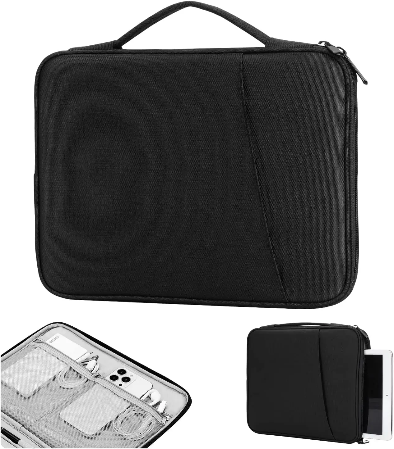 9～11インチタブレットスリーブ、iPad 11インチ A16 2025、iPad 10.9インチ/10.2インチ、iPad Air 11/第5/第4世代 10.9インチ、Galaxy Tab A9 Plus 11インチ対応、バッグ