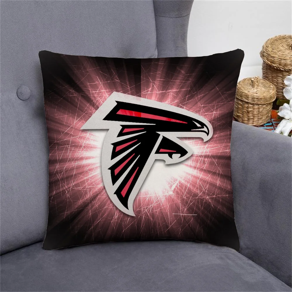 Ornamental Pillows Cover AtlantaS FalconS Throw Pillow Covers Decorative Luxury Cushion Covers for Living Room Cushions Home