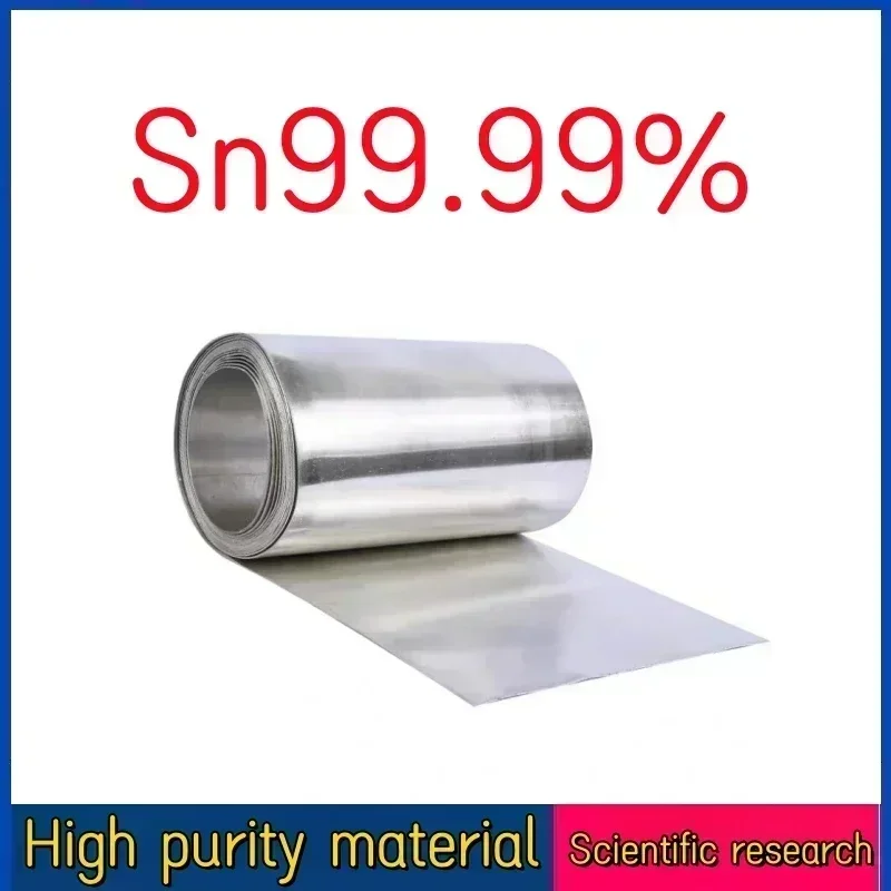 

High purity tin foil tin plate for scientific research and experimental tin Sn99.99% can be customized size