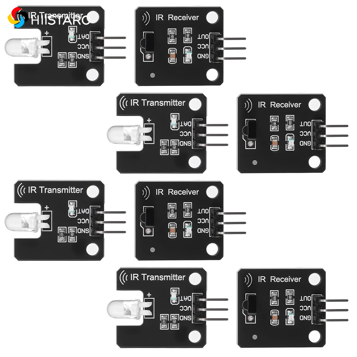 38KHz IR Transmitter Receiver Sensor Module Digital Infrared Transmit Receive Electronic Building Block for Arduino DIY Project