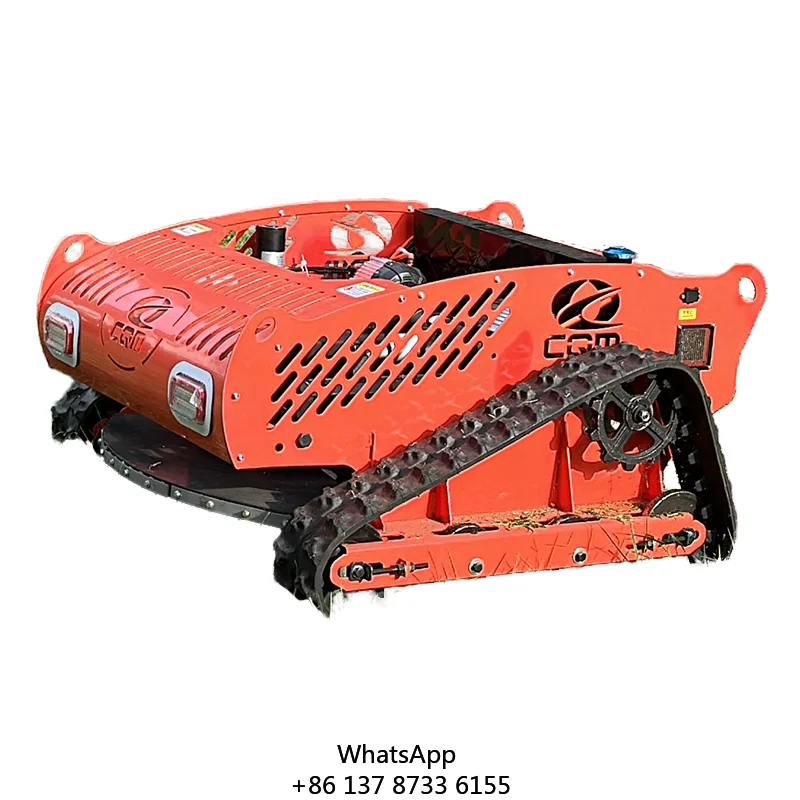 New Products Flail Mulcher Remote Control Lawn Mower