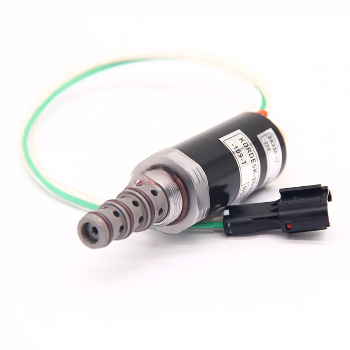 For SY135 SY335 Excavator Hydraulic Solenoid Valve KDRDE5KR-20/40C07-203A For Hydraulic Pump Control System