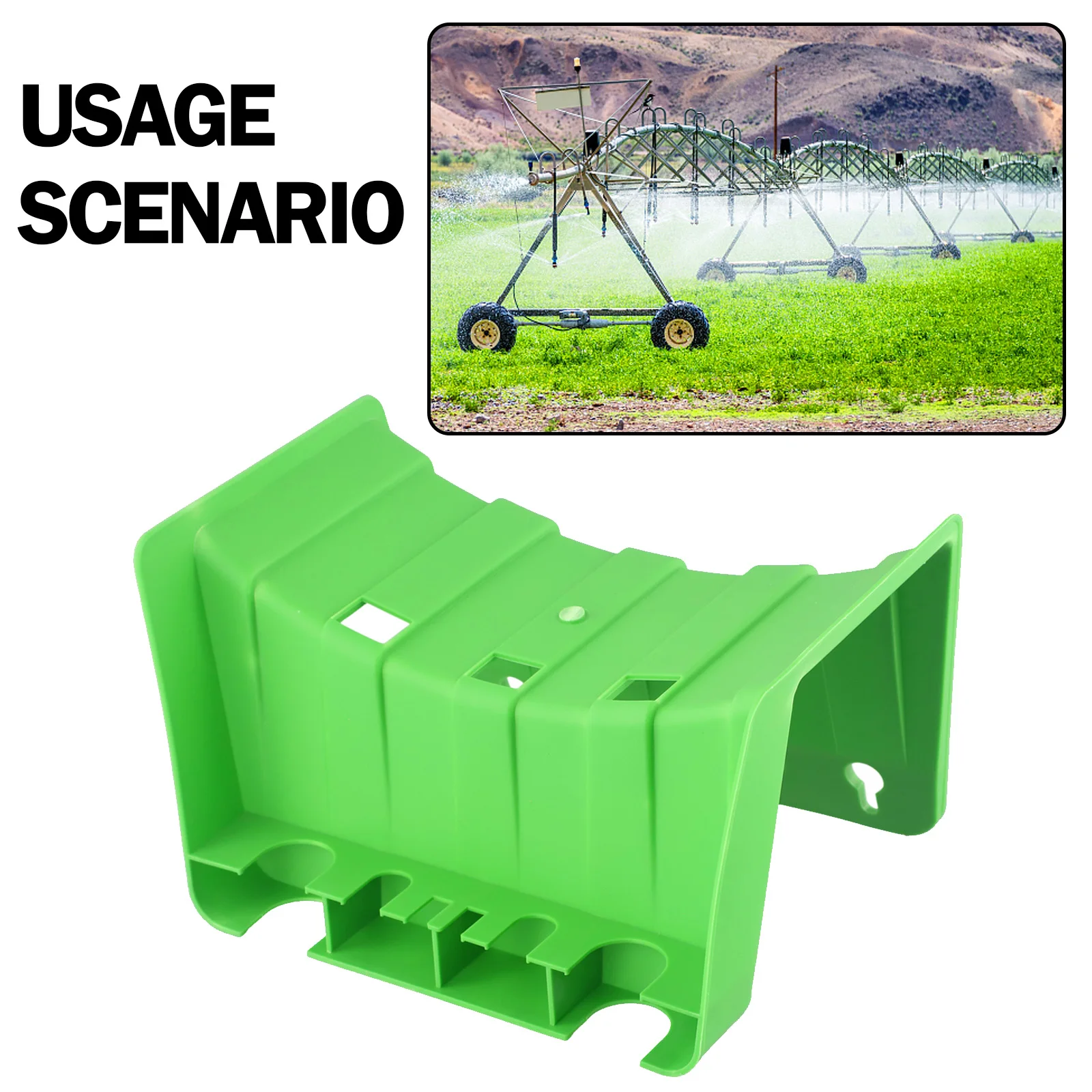 Rack Water Garden Watering Equipment One Water Pipe Support Storage Rack Garden Irrigation Hanger Plastic Hose Pipe Wall Mounted