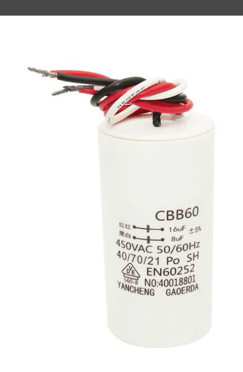 Capacitor CBB60 450V: A Solução Ideal para Motores de Bomba de Água e Aplicações Industriais