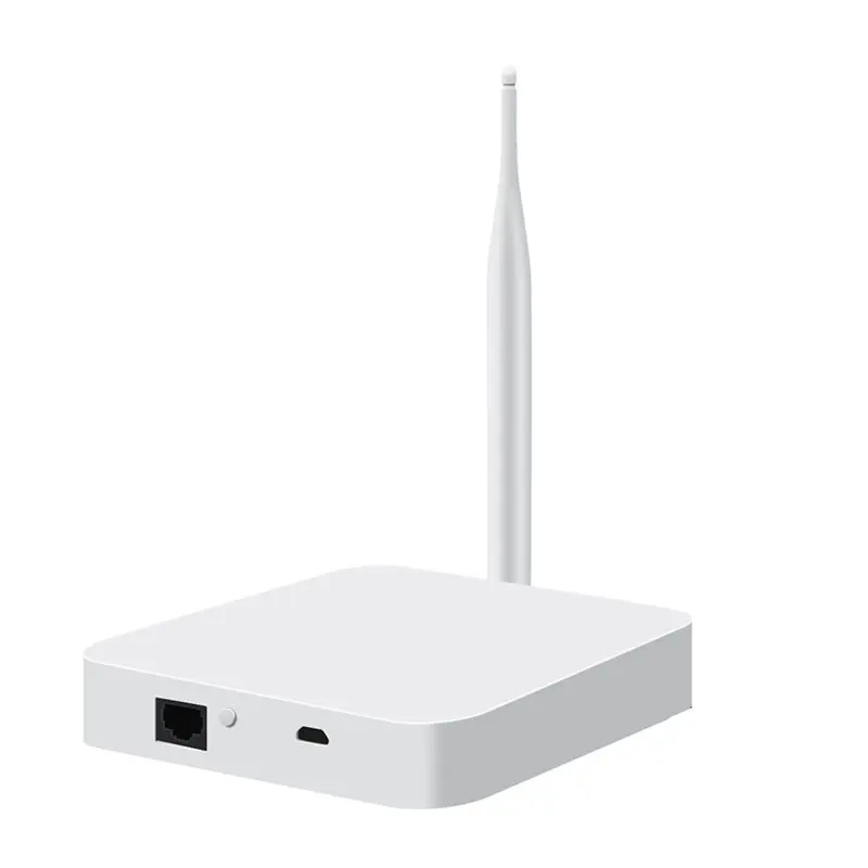 AT82-Tuya For Smart Gateway Bridge With Antenna Zigbee Gateway Hub Wired Mesh For Smart Home Automation