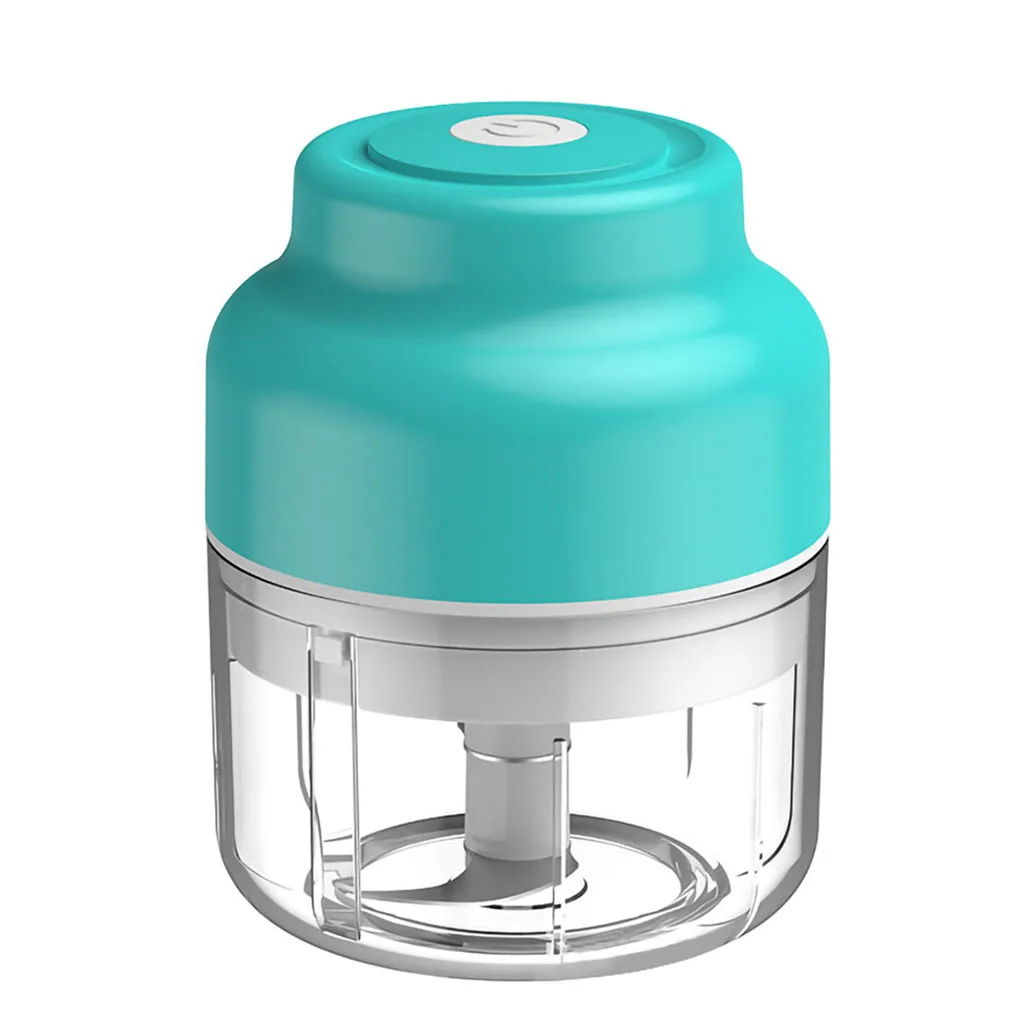 

Vegetable Chopper USB Electric Garlic Mincer Wireless Rechargeable Kitchen Grinder, D2, 100ml, Yellow