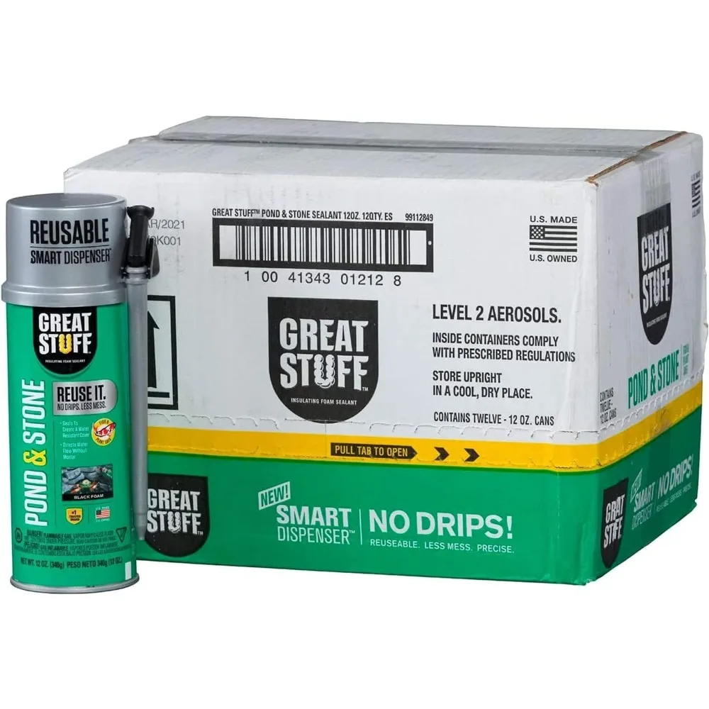 

Great Stuff 99112849 Smart Dispenser Sealants, Black