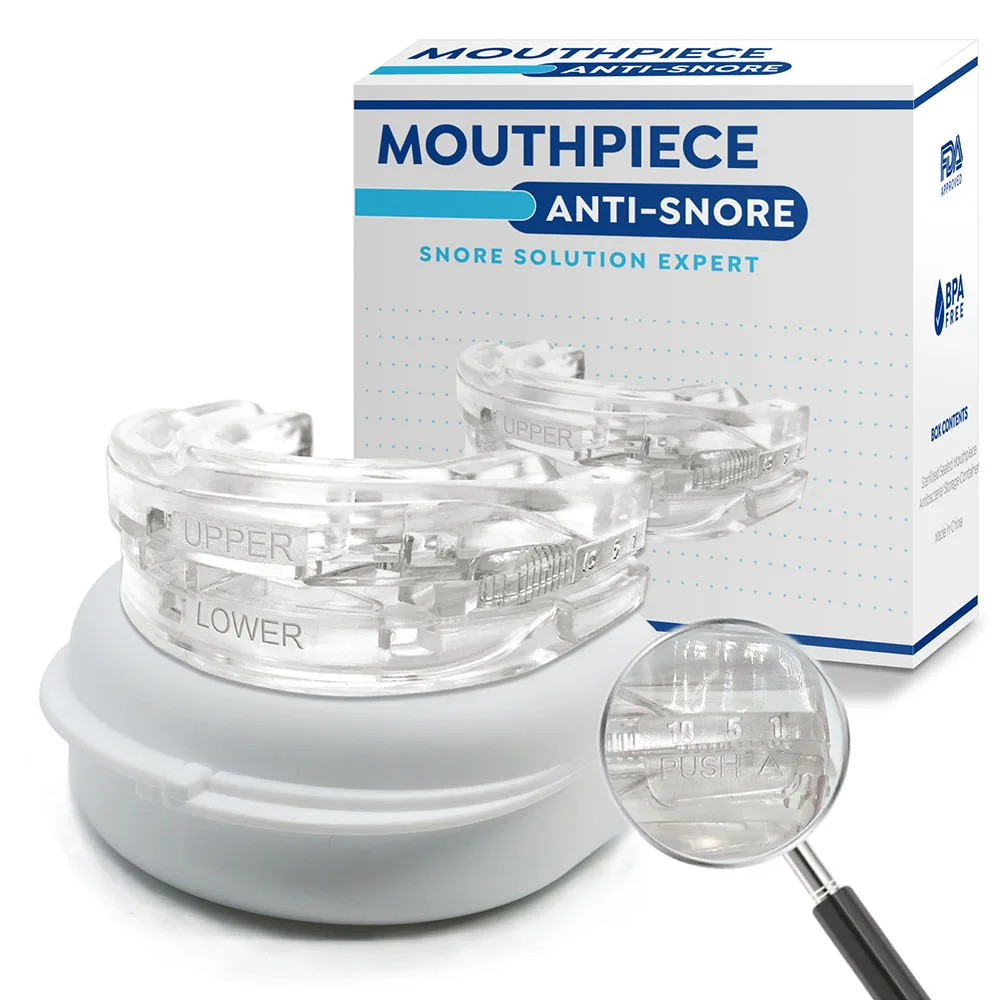 Anti Snoring Bruxism Mouth Guard Improve Sleeping Teeth Bruxism Sleep Aid Anti-Snore And Apnea Device To Stop Snoring