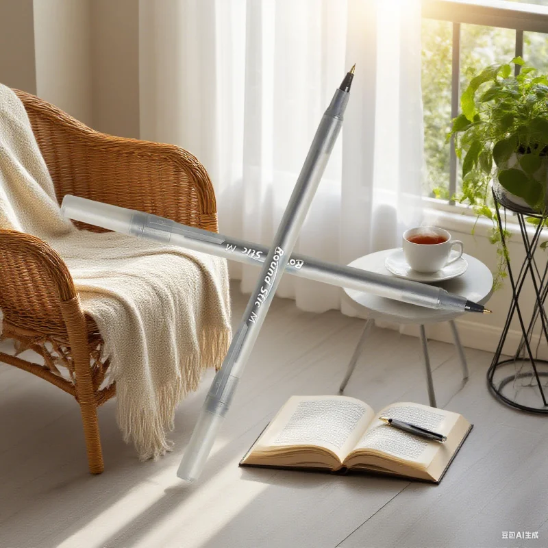 Medium Point Ballpoint Pens 1.0mm Black 10