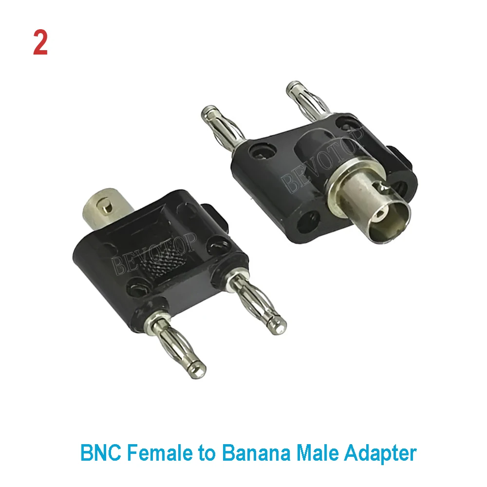 1 sztuk/partia BNC na RCA/balan/3.5mm/BNC złącze męskie/żeńskie dla AV TV wideo Audio antena Wifi Banana-J do BNC-K RF koncentryczny Adapter — zdjęcie 4