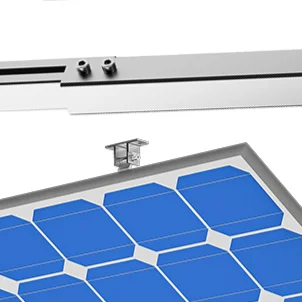 

Кронштейн для солнечных панелей из алюминиевого сплава, комплект концевых зажимов, регулируемый держатель для солнечных панелей, угол наклона 15-30 градусов