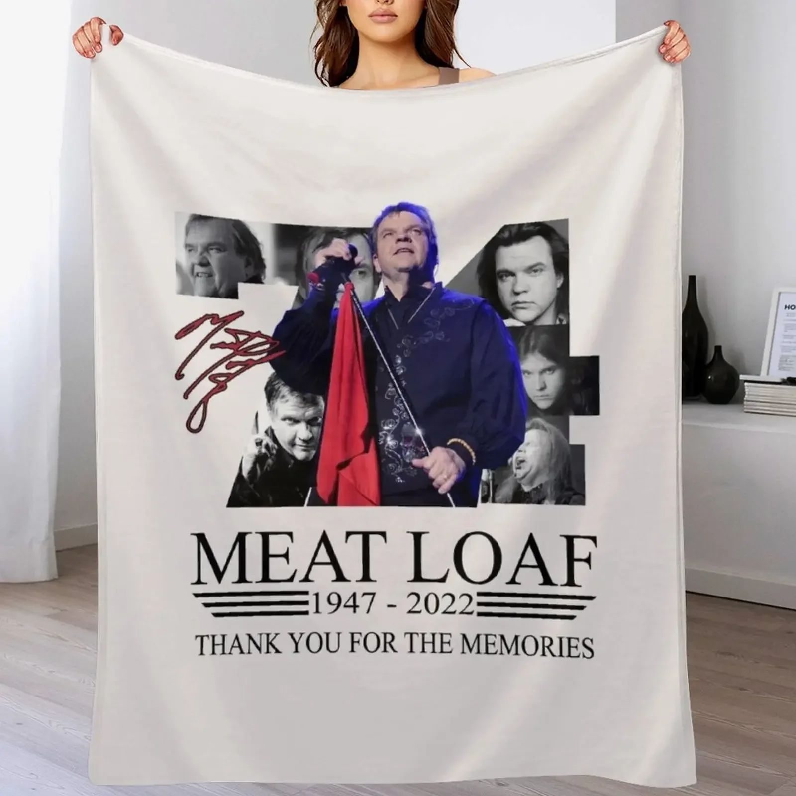

Thank You The Memories ML 1947-2022 Throw Blanket Lightweight Warm Blanket for Travel Camping