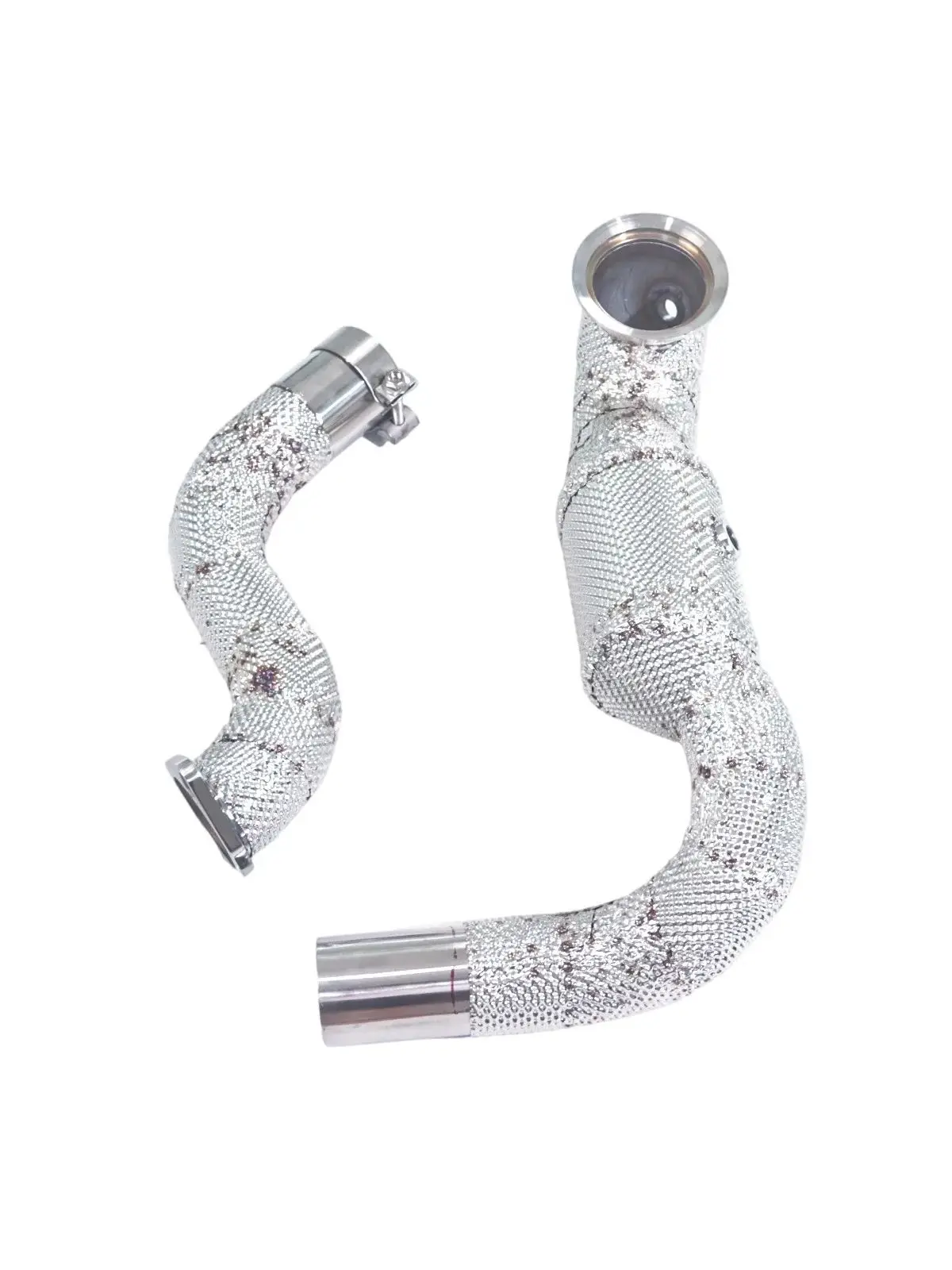 

[L]Выхлопная система Cated Downpipe с 200 ячелами совместима с выхлопной системой модели Mercedes-Benz GLB35 2024 года.