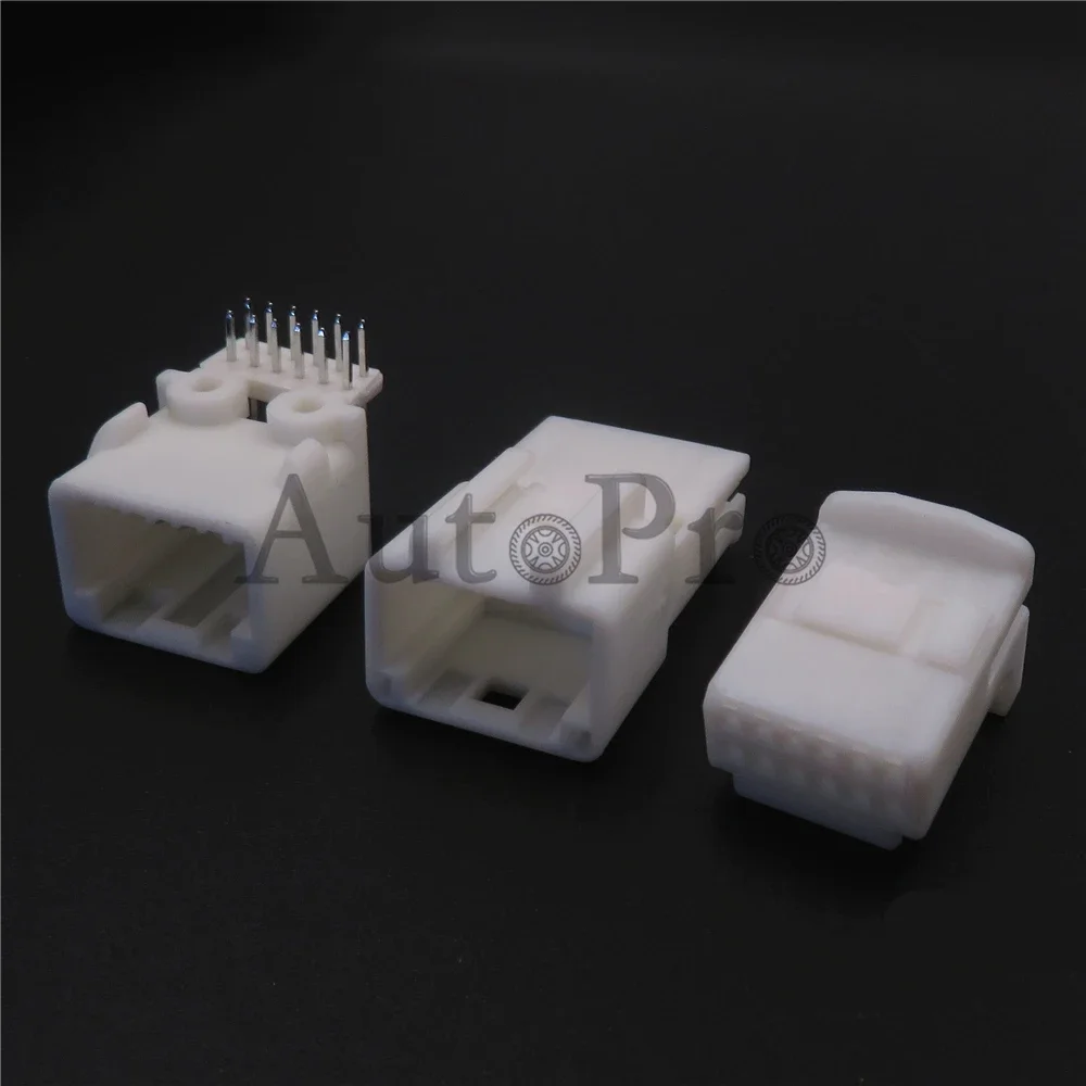 1 Set 12 Way 1318774-1 1318772-1 1473407-1 AC Assembly Car Plastic Housing Wire PCB Plug Auto Navigation Audio Unsealed Socket