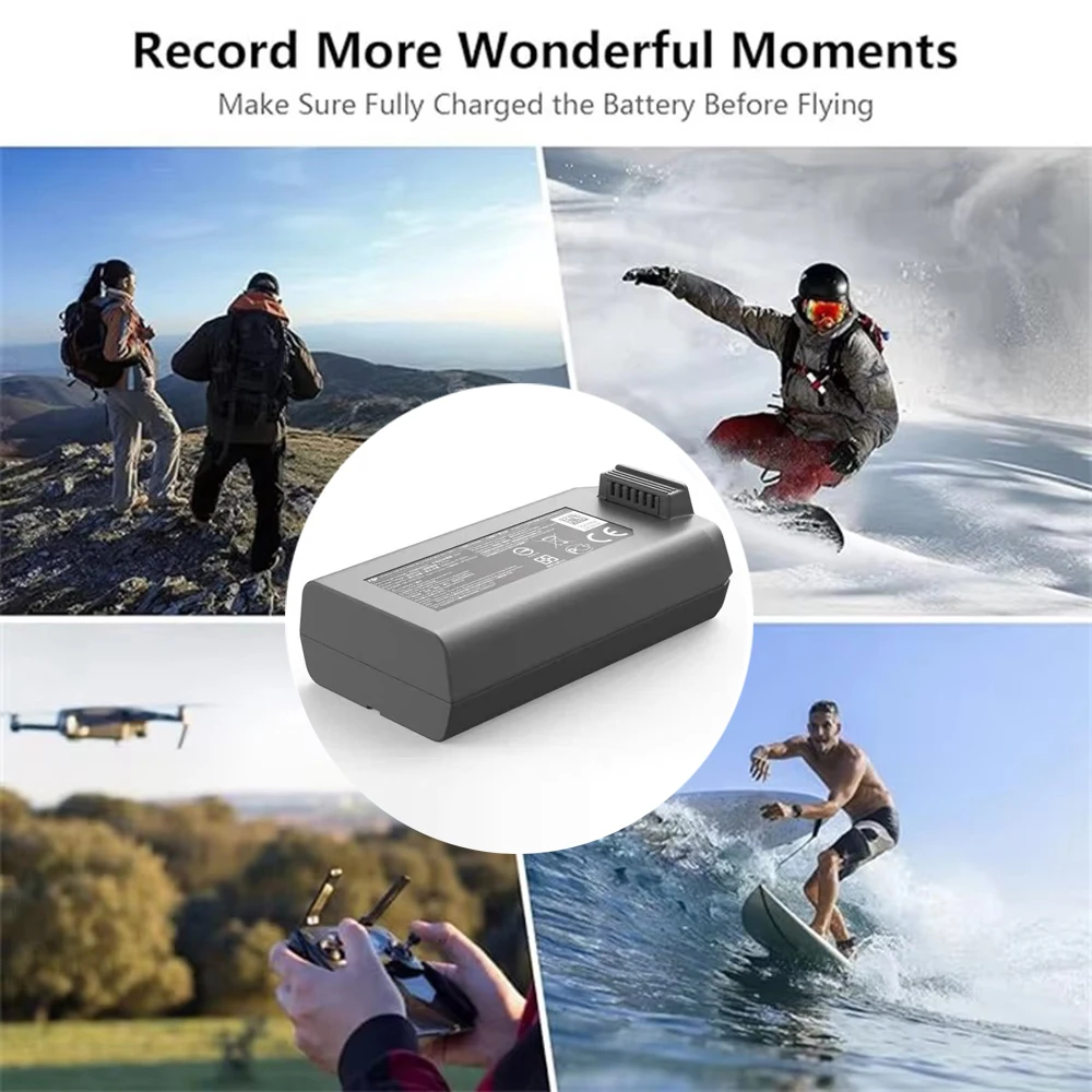Intelligent Flight Drone Original Battery 7.7V 2250mAh For DJI Mini 2/ Mini 4K/ Mini 2 SE Accessories Part Max 31Min Flight Time