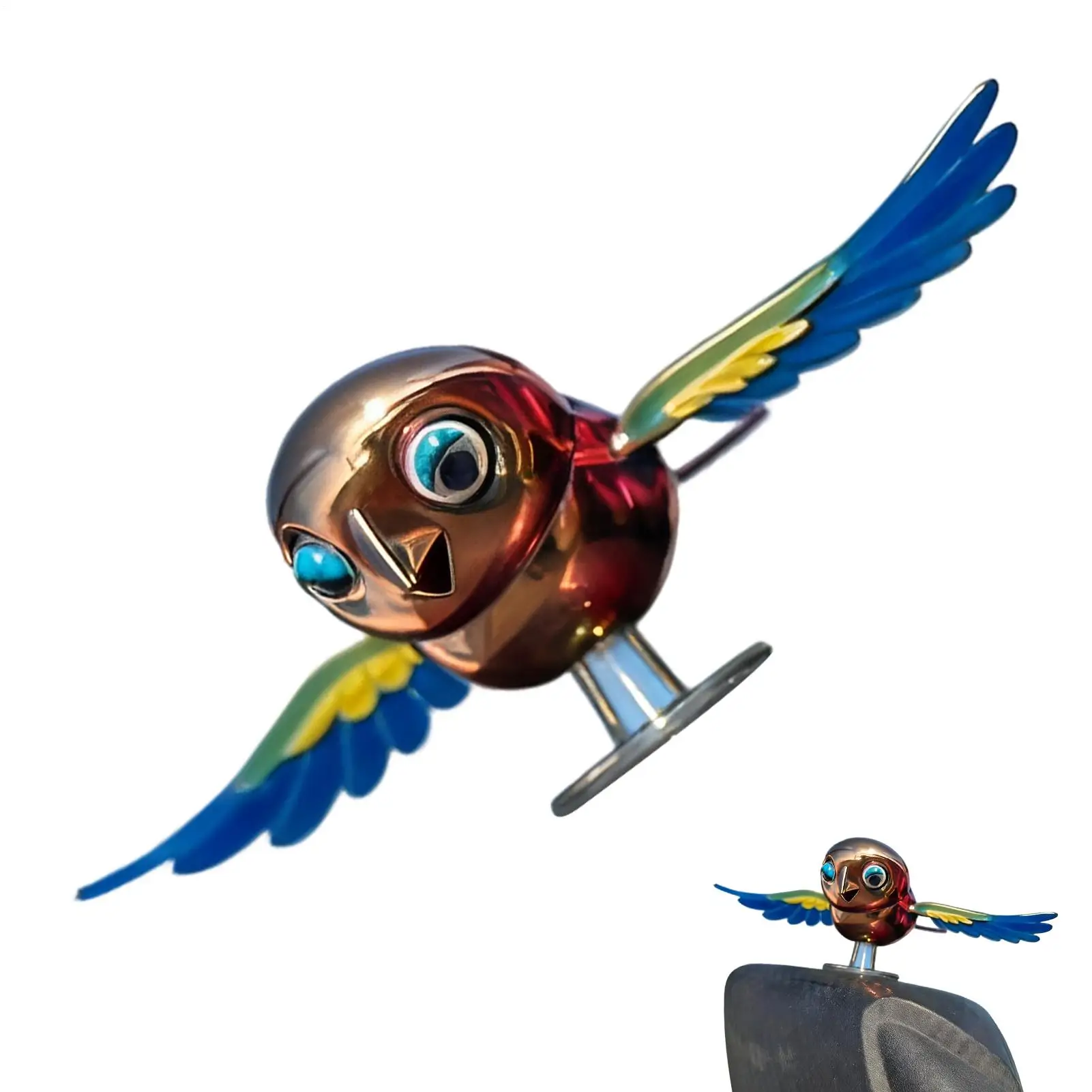 

Декор для мотоциклетного шлема, устойчивый к атмосферным воздействиям, милый динамический мотоциклетный шлем, украшения в виде птиц для женщин, водителей, велосипедистов, поездок на работу, путешествий