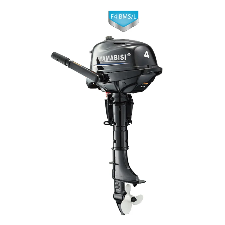 4-Stroke Outboard Motor with Electric Start and Remote Control