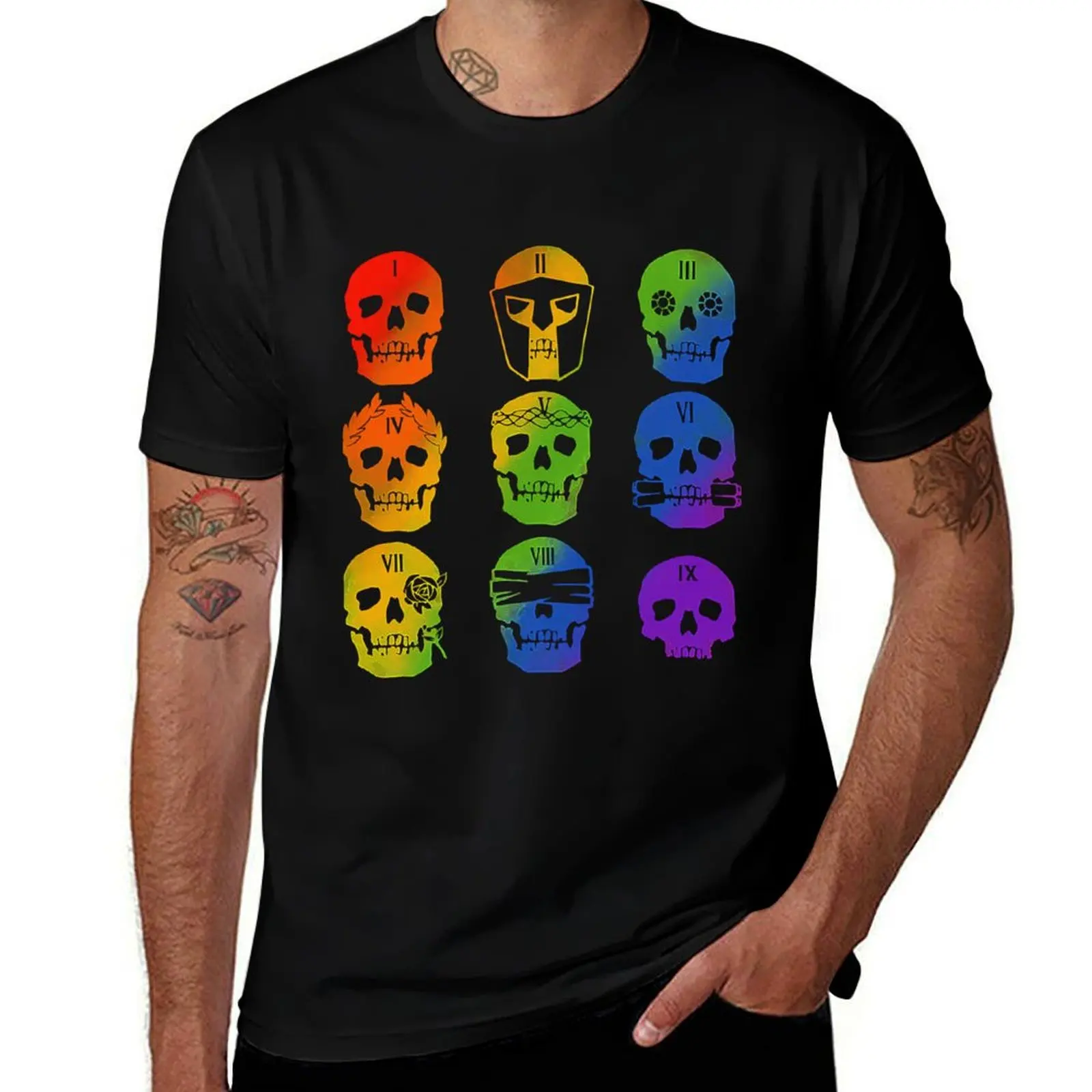 

My Life Simple Gideon The Ninth Retro Vintage T-Shirt man t shirt graphic cotton t shirt pack