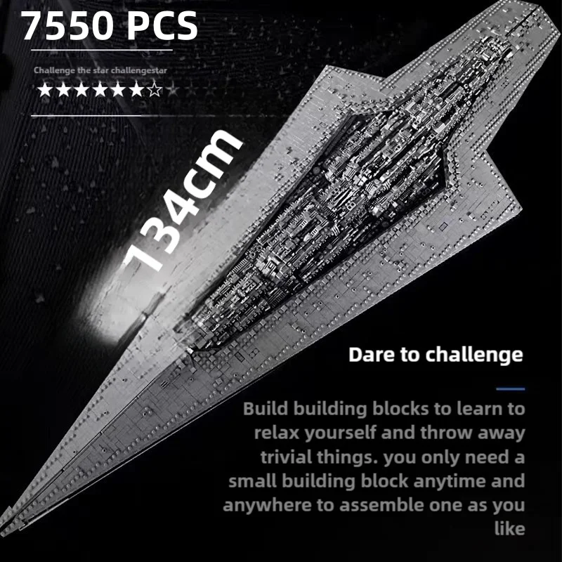 

13134 MOC-15881 Эксекут Класс Звездный план Космические войны Дредноут Строительные блоки Кирпичи Игрушки Дети Рождественские подарки для взрослых