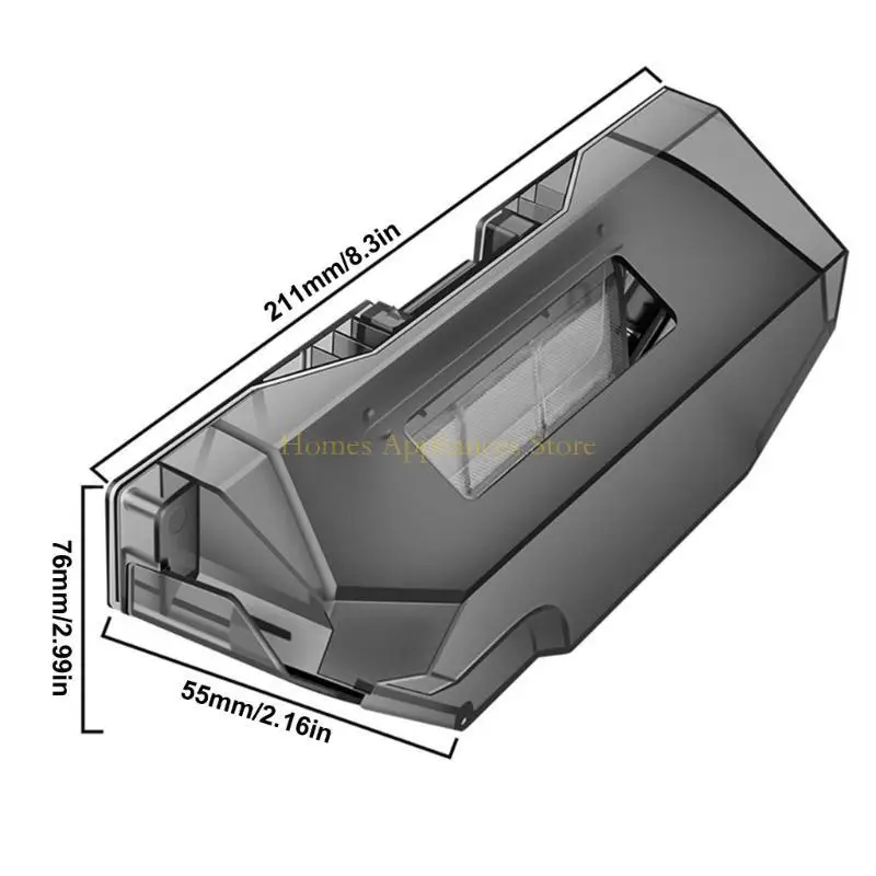D0AB DUST BOX Пластиковый материал вакуумный очиститель аксессуар для x30/x30pro