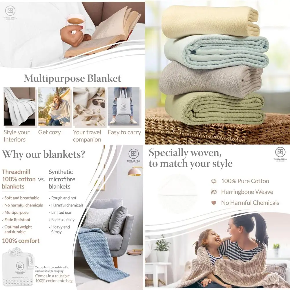 

Всесезонное дышащее одеяло King из 100% хлопка, сертифицированное Oeko-Tex, уютное мягкое для двуспальной кровати California (106x92), белое