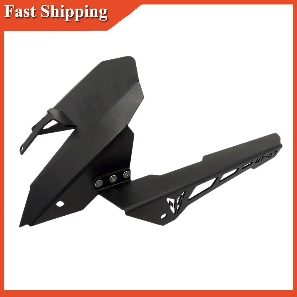 

A90E-Motorcycle Chain Guard Cover Rear Fender Tire Hugger Mudguard For Yamaha MT-07 FZ-07 2013-2020