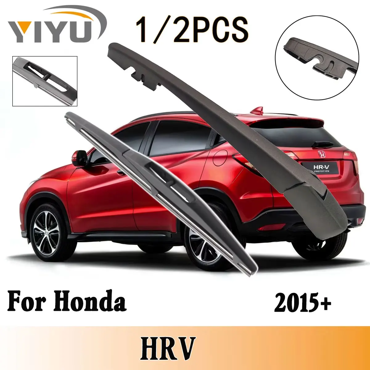 1/2PCS Rear Windscr…