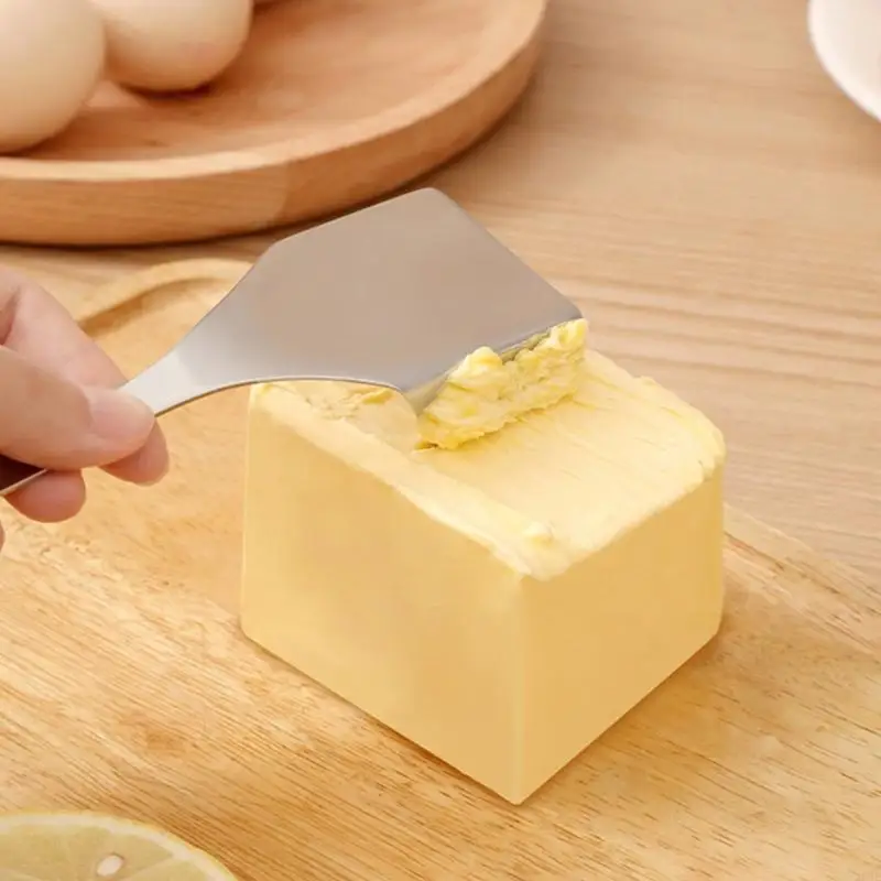 Stainless Steel Butter Cutter Set for Cheese and Jams Kitchen Tool for Smooth Spreading and Precise Cutting B03E