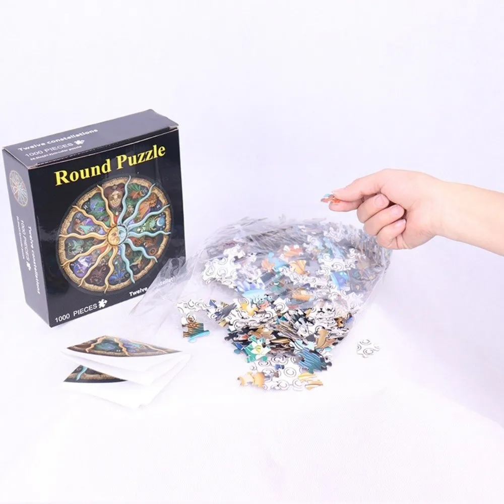 Starry Sky 1000 Pieces Space Moon Puzzle Creative Educational Jigsaw Puzzle Challenging Plane Puzzle Space Theme view 3