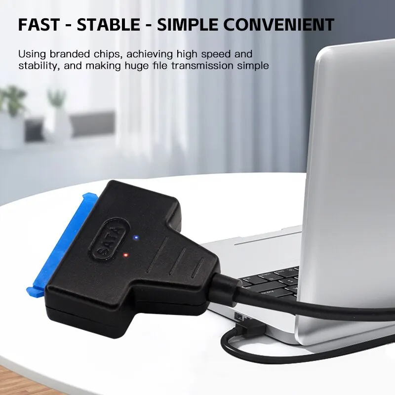 TYPE C to SATA Cable Support 2.5 Inches External HDD SSD Hard Drive Adapter Cable Computer Connector Converter image 3