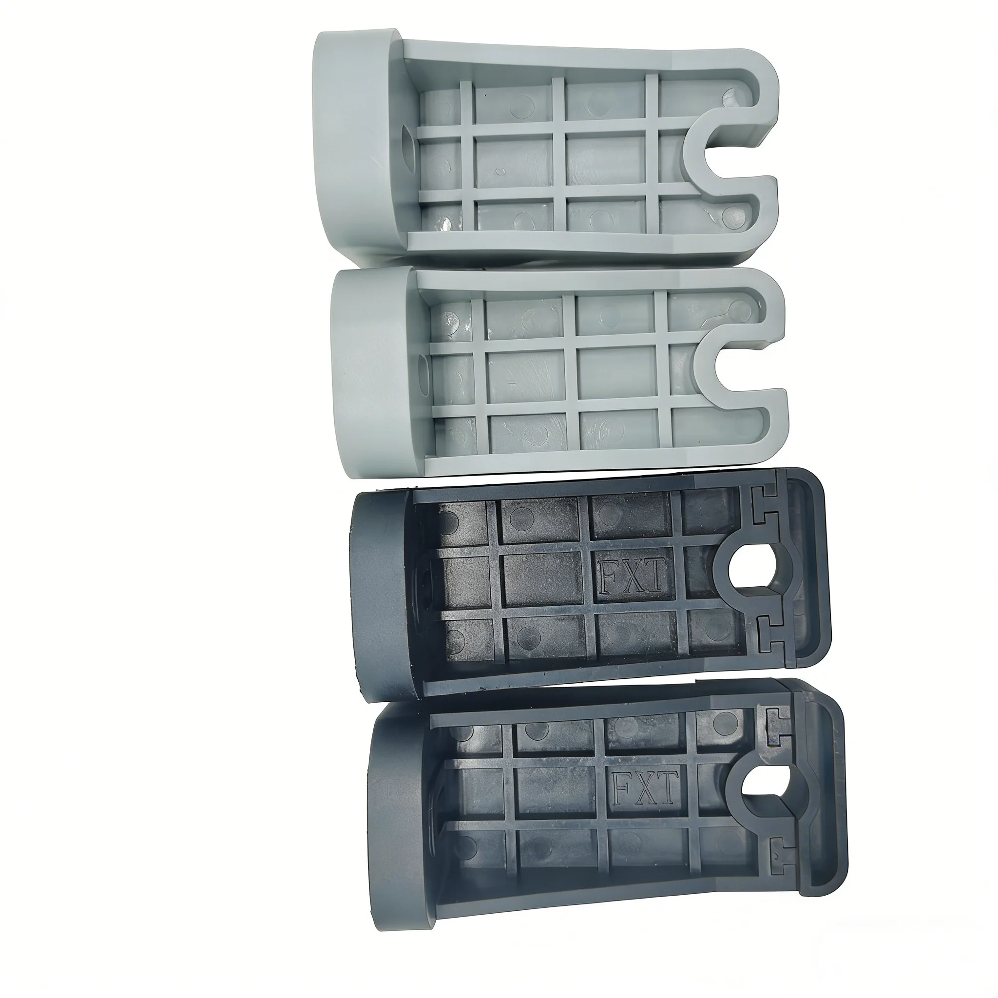 Roller installation support, idler support, non powered roller support plate, roller bracket, injection molded nylon bracket