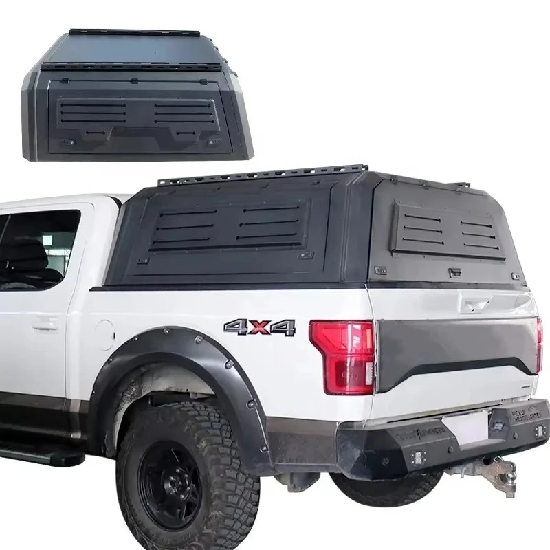 

Benext 4x4 Waterproof Pickup Truck Canopy Cover Aluminium Hardtop Topper Camper for Ram1500 F150 Raptor