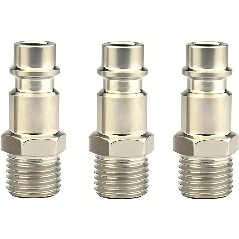 Pneumatic Hose Quick Connector External Thread Male Insert NPT/R/G External Thread External Tooth Insert Pneumatic Components