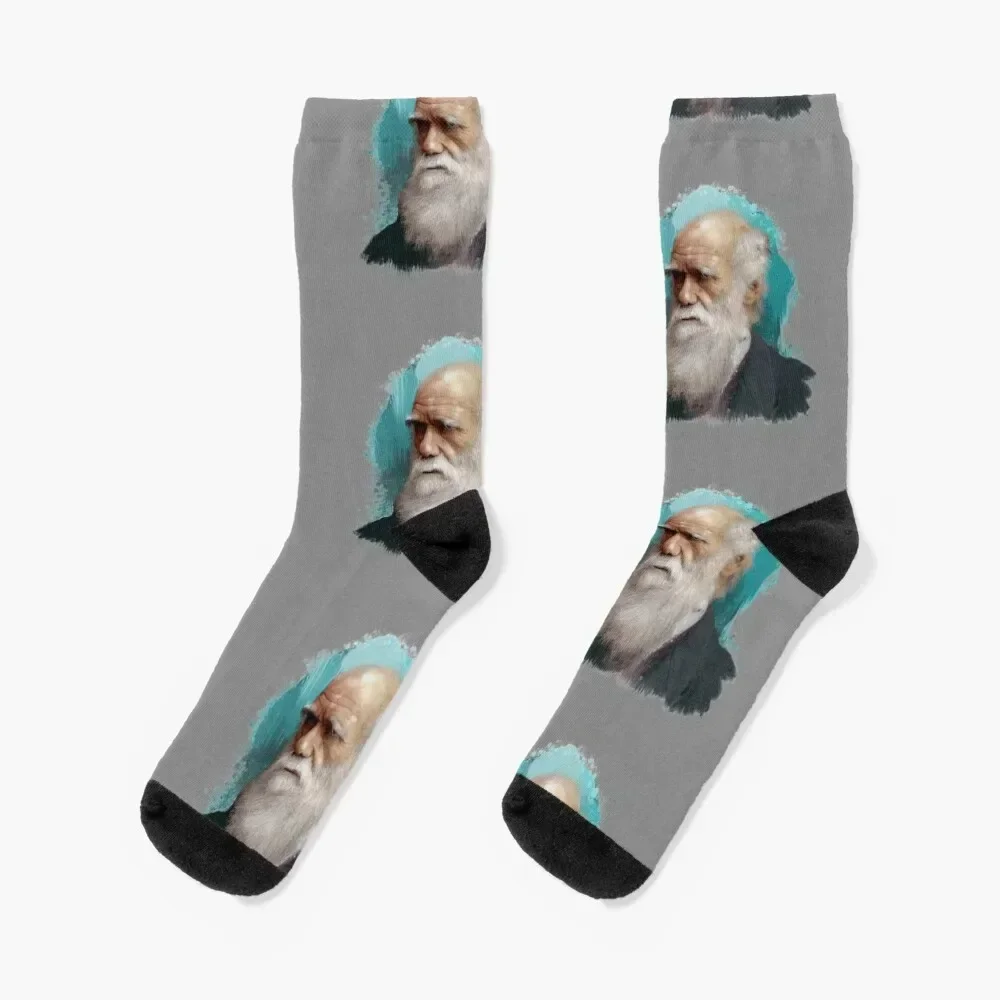 

DARWIN shirts Socks gifts man Toe sports Socks For Man Women's