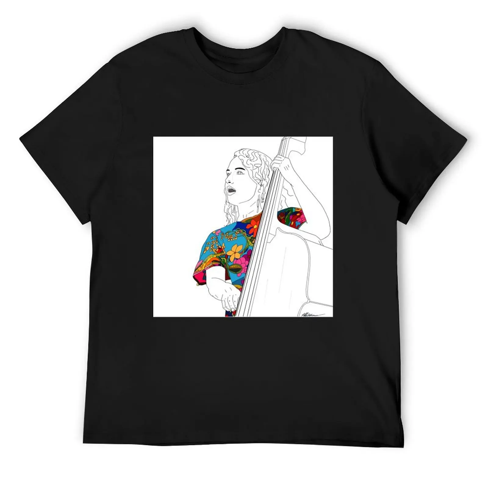 

Hannah the Bassist T-Shirt shirts graphic tee custom shirt summer tops shirts men graphic
