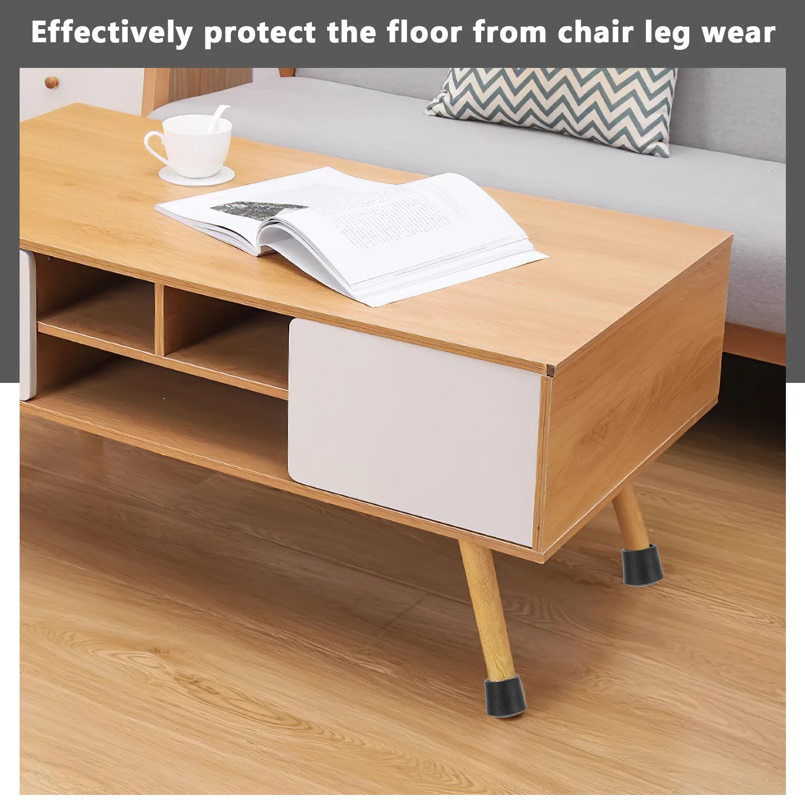 

Furniture Leg Covers Anti-Slip Durable Table and Chair Foot Pads for Hardwood Floors Protector Small Shower Seat