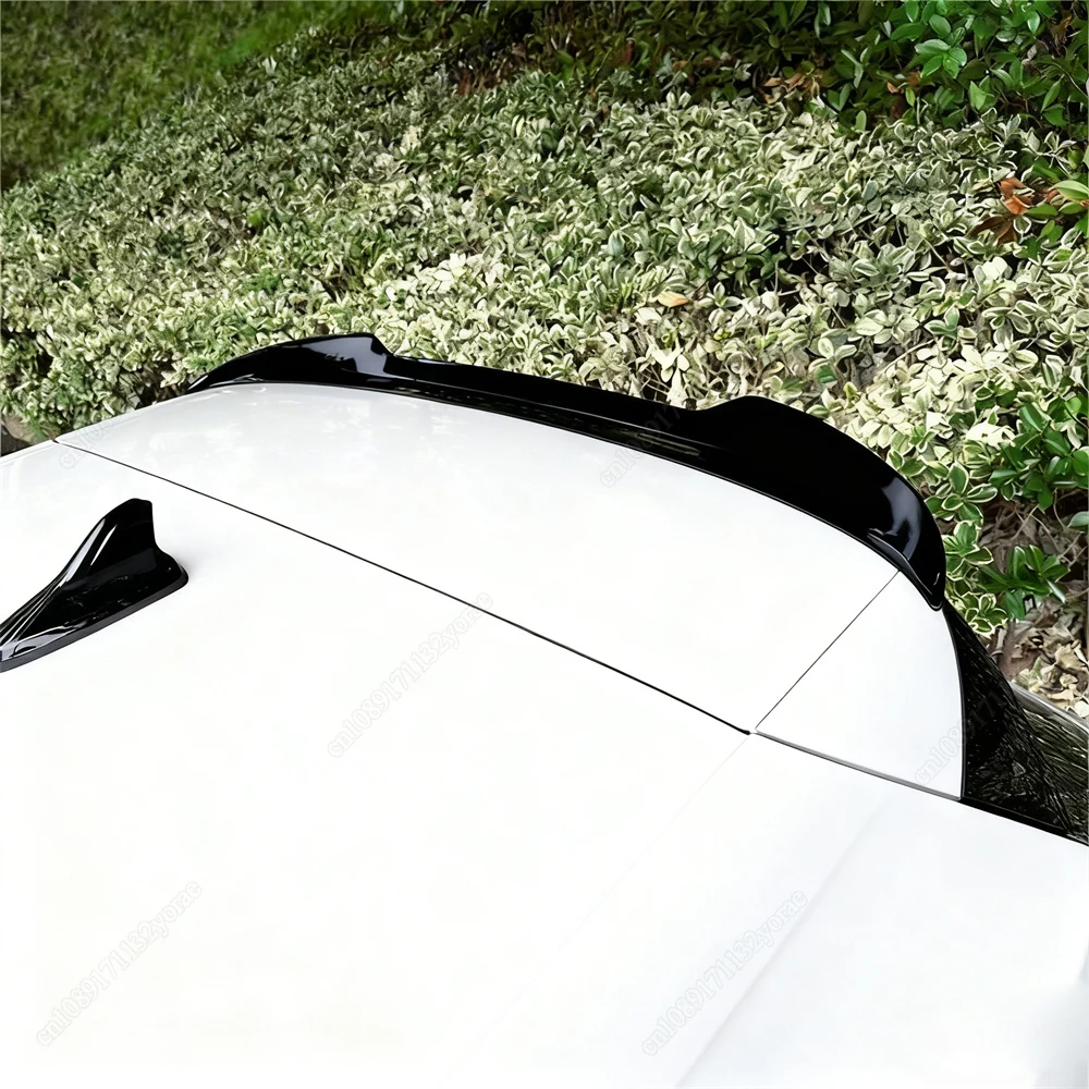 

Maxton Стиль для Volkswagen VW Golf 8 MK8 GTI GTD R GTE 2020-2024 Автомобильный задний спойлер на крышу Крыло ABS Глянцевый черный Bodykits Тюнинг