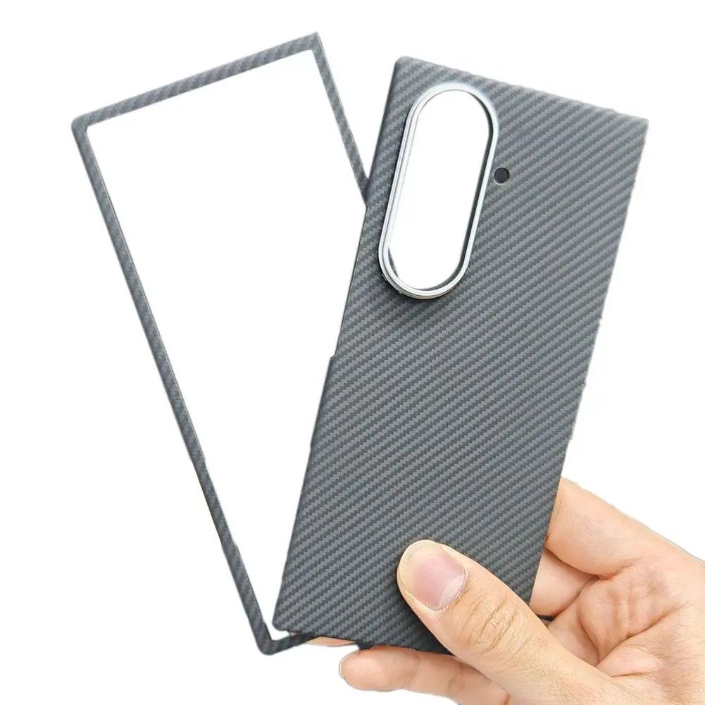 

For Magsafe Aramid Fiber Case For Samsung Galaxy Z Fold 7 Cover Thin Protection Aramid Fiber Cover For Galaxy Z Fold 7 B7G3