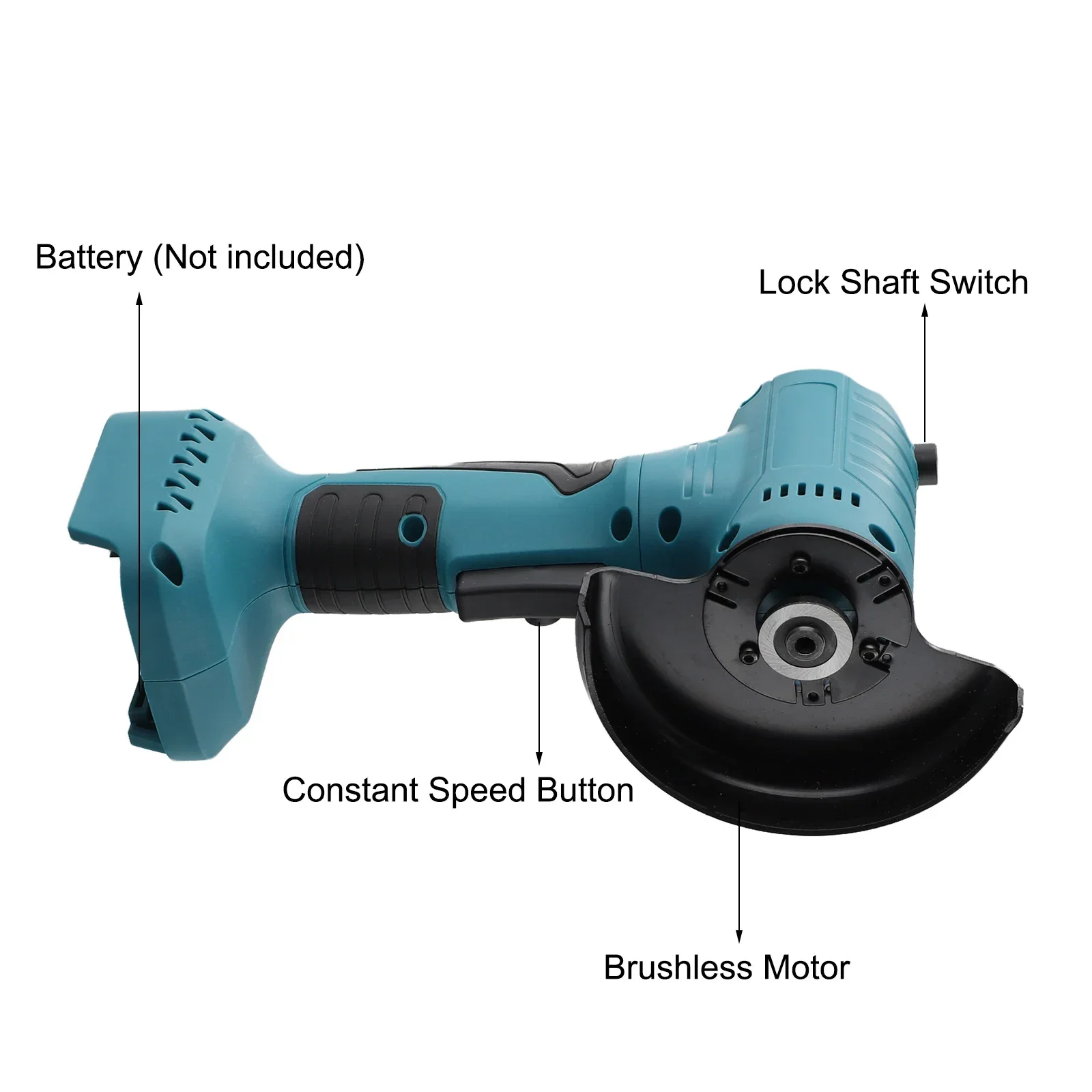 

21V Brushless Electric Angle Grinder Polishing Machine For 18V Battery For Quick Removal And Shaping Pipe Cutting Tool