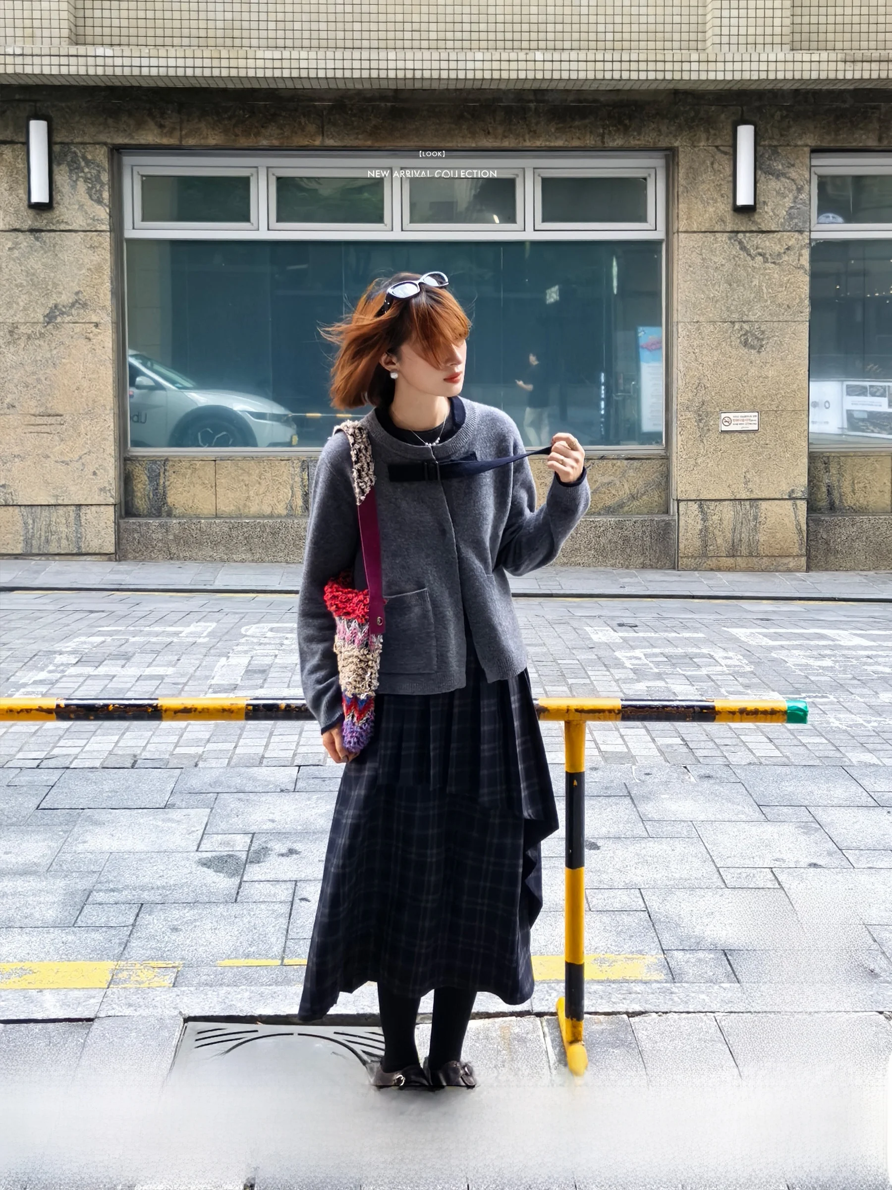 

Юбка Gwenter в клетку А-силуэта женская, с высокой талией, плиссированная, дышащая, приятная для кожи, из полиэфирного волокна, повседневная