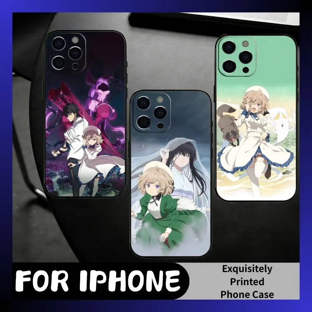 

In S-Specter K-Kurou Phone Case For iPhone17,16,15,14,13,12 Plus,Max Soft Silicone Black Cover